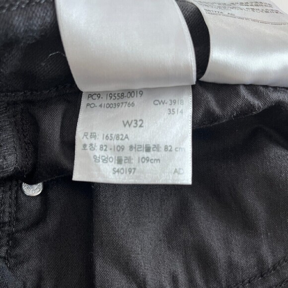 Levi's Jeans Women 32 Black 711 Skinny High Rise Stretch Denim Neutral Western - Picture 9 of 13